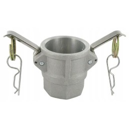 Camlock D tipo aliuminio vidinis sriegis 1 1 2