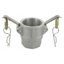 Camlock D tipo aliuminio vidinis sriegis 1 1 2