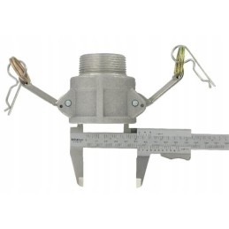 Camlock D tipo aliuminio vidinis sriegis 1 1 2