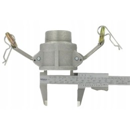 Camlock D tipo aliuminio vidinis sriegis 3 4