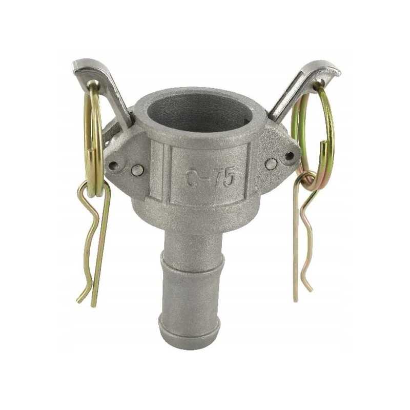 Camlock c 3 4 aliuminio žarnos galas