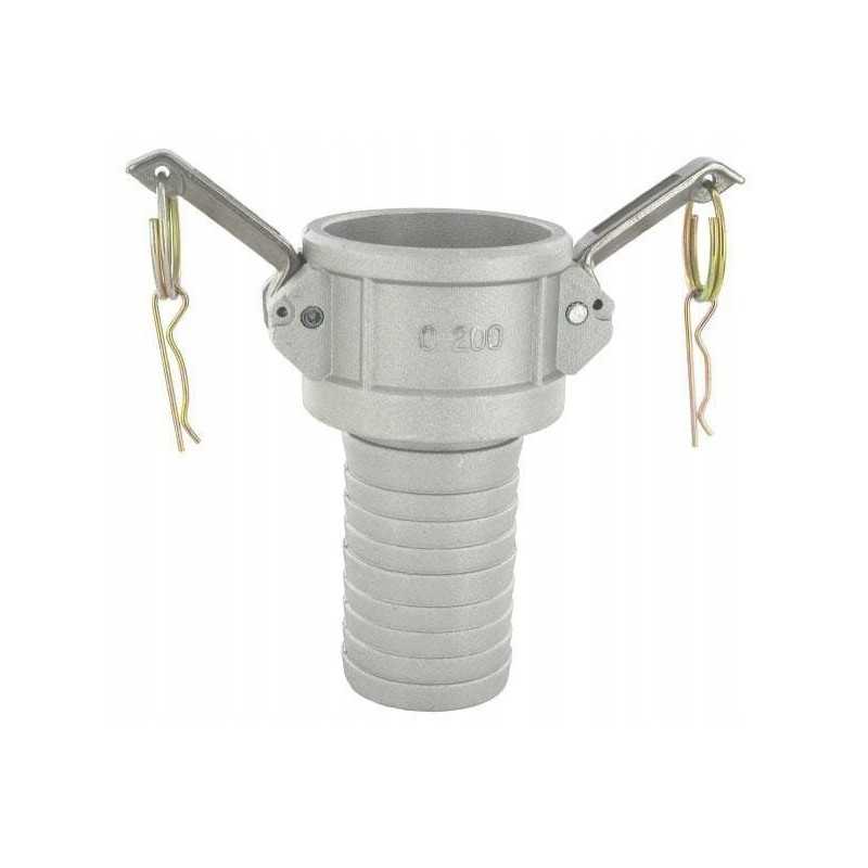 Camlock c 2 aliuminio žarnos galas