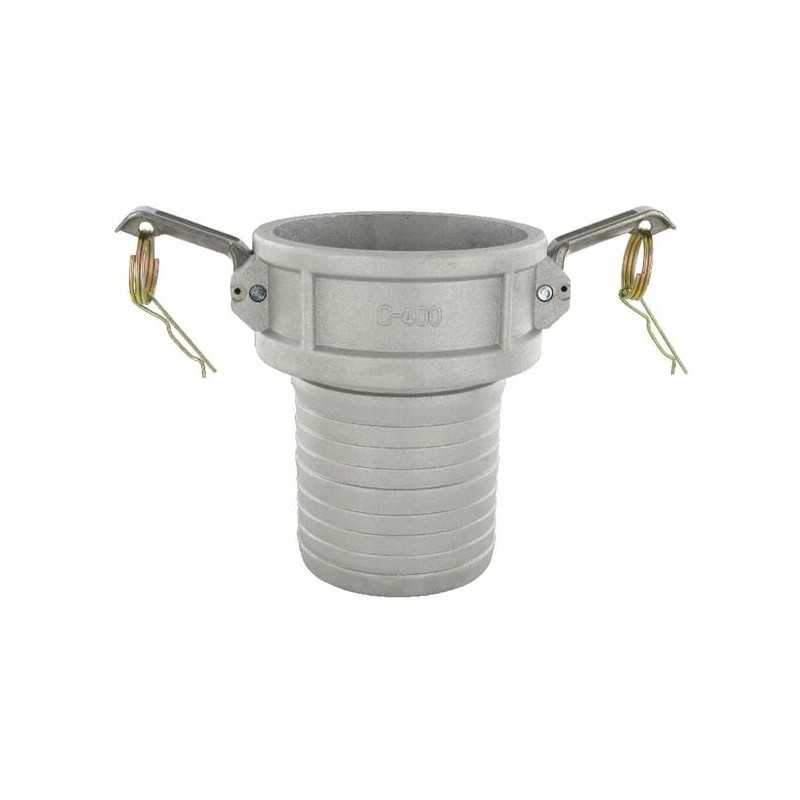 Camlock c 4 aliuminio žarnos galas