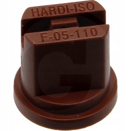 Hardi ISO F110 05 purkštuvas, rudas, plokščias antgalis