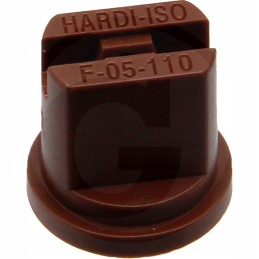 Hardi ISO F110 05 purkštuvas, rudas, plokščias antgalis