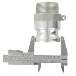 Camlock 2 element vx npt išorinis sriegis bandžo