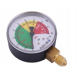 Sauso slėgio matuoklis m63 0 10 bar 1mpa sriegis m12x1 5 d