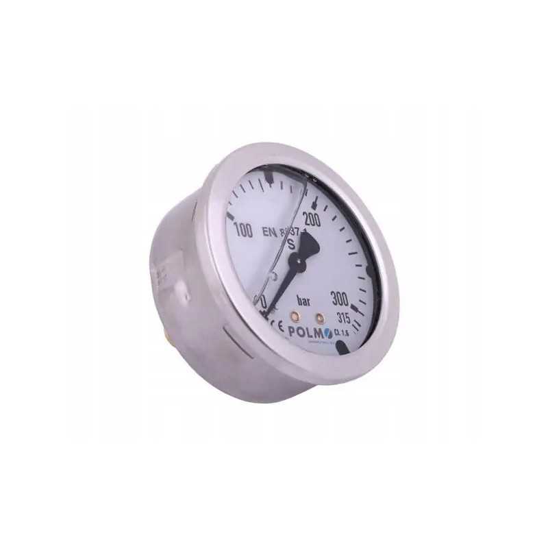 Glicerino manometras m63 0 315 bar galinis jungtis