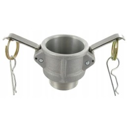 Camlock B tipo aliuminio išorinis sriegis 1 1 2