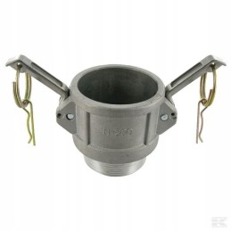 Camlock B tipo aliuminio išorinis sriegis 2
