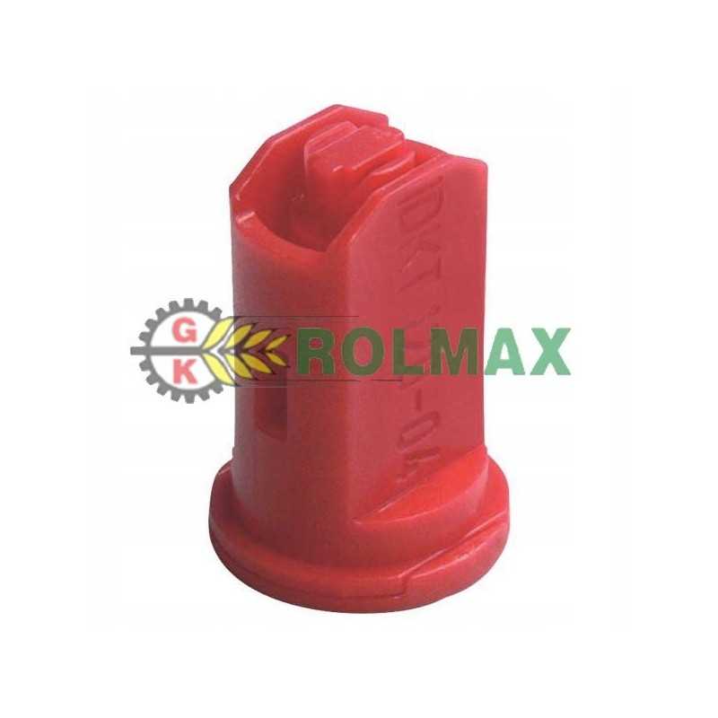 Idkt 120 raudonas plastikinis purkštuko antgalis