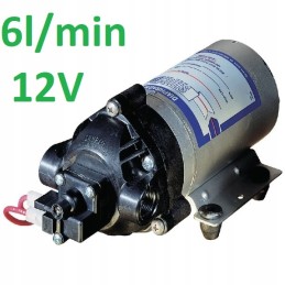 Kuro vandens slėgio siurblys 12v 6 0 l min
