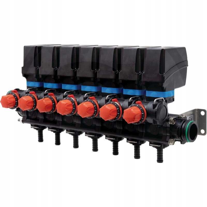 Elektrinis darbinių sekcijų vožtuvas 7x 6708630011