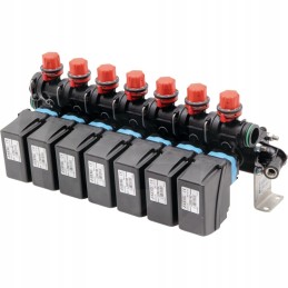 Elektrinis darbinių sekcijų vožtuvas 7x 6708630011