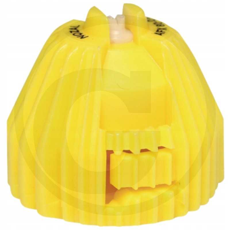 Nozal plokščias purškimo antgalis kwix afx yellow