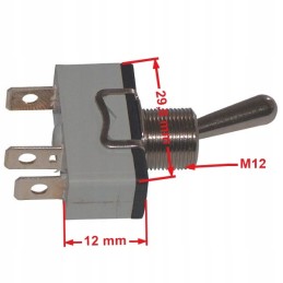 Įjungimas išjungtas jungiklis 1 polius m12 10a