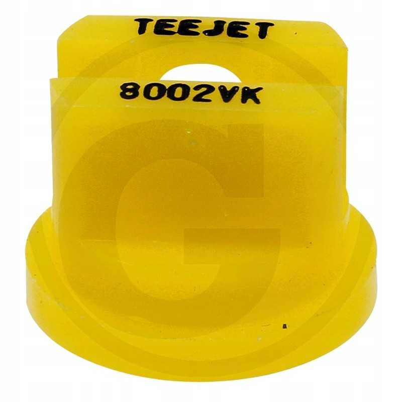 Teejet plokščias purškimo antgalis Plokščiojo kampo antgalis