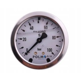 Glicerino manometras m63 0 100 barų g1 4 polm