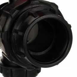 3 krypčių rutulinis vožtuvas 1 1 2 be alkūnių