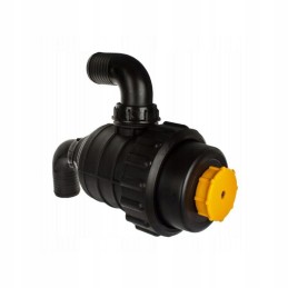 Siurbimo filtras su 50 mm alkūniniu uždarymo vožtuvu
