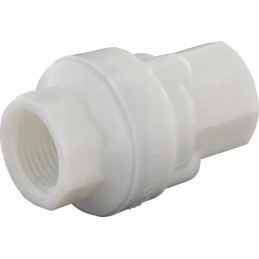 Plastikinis atbulinis vožtuvas, vidinis sriegis 1 2