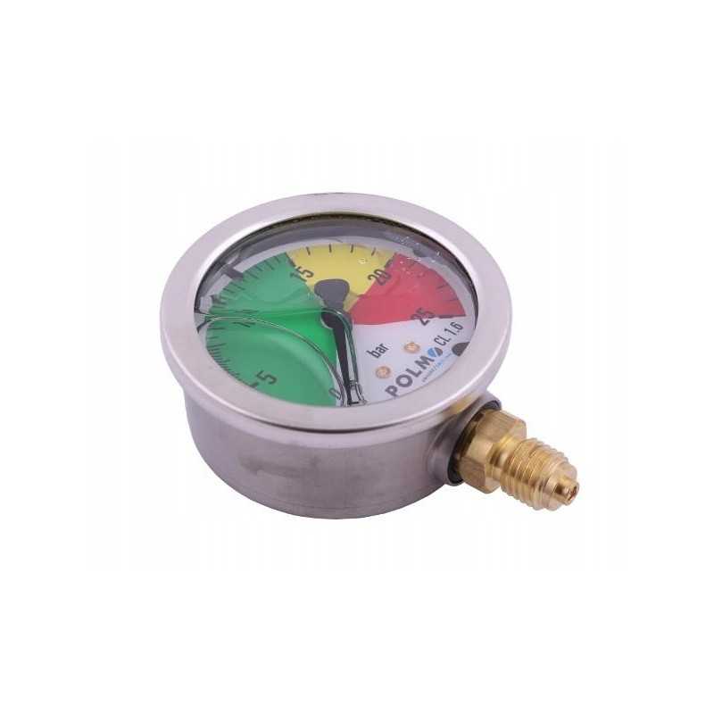 Glicerino manometras m63 0 25 bar sriegis m12x1 5 iki