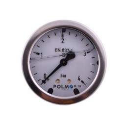 Glicerino slėgio matuoklis m63 0 4 bar galinė jungtis g