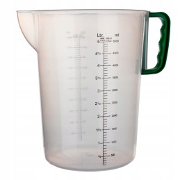 Matavimo puodelis, matavimo puodelis, puodelis su rankena, 5l