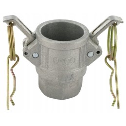 Camlock lizdas, vidinis sriegis, D tipas, nerūdijantis plienas 3