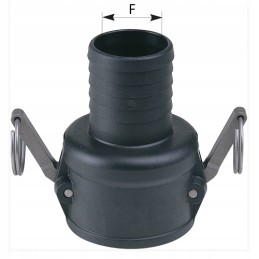 Moteriška kameros užrakto lizdas 2 skirtas 50 mm skersmens žarnai