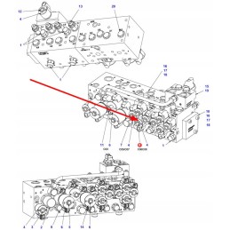 Ag634159 hidraulinis vožtuvas