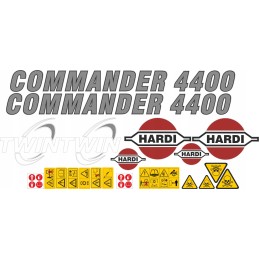 Hardi commander 4400 twin 2600 lipdukas