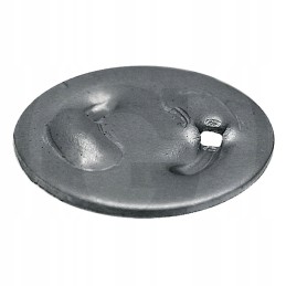 Braglia sūkurinė plokštė oe 17 mm skylė oe 1 mm