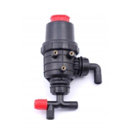 Purkštuvo siurbimo filtras fi 32mm arag su vožtuvu