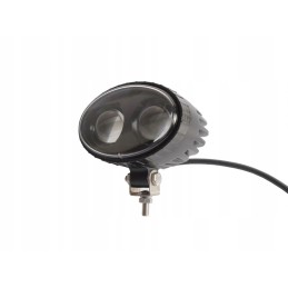 Mėlyna purkštuvo reaktyvinė lempa 2 LED 8W