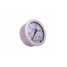 Glicerino manometras m63 0 250 bar, galinis jungtis