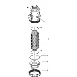 Siurbimo filtras 400 800 l min 3 ag 319093 arag