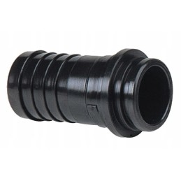 Tiesi žarnos jungtis žiedinei veržlei