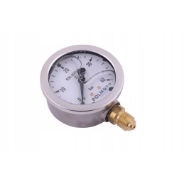 Glicerino manometras m63 0 40 bar dugno jungtis