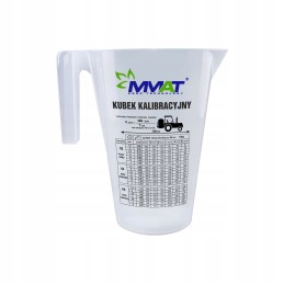Kalibratoriaus indelis, puodelis, purškimo dozės, 2l, mmat