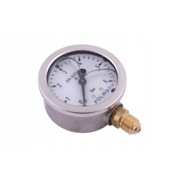 Glicerino manometras m63 0 6 bar dugno jungtis g