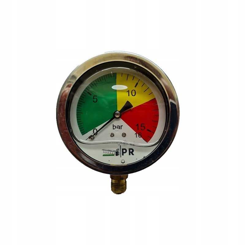 Glicerino manometras fi80 0 16bar g 1 4