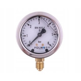 Glicerino manometras m63 0 6 bar dugno jungtis g