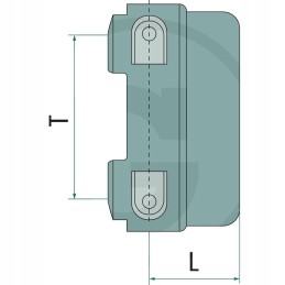 Arag kištukinė jungtis T4 19mm