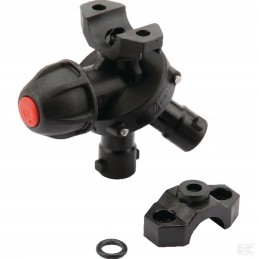 Purkštukų laikiklis 21mm, 3 padėčių galvutė, oe10mm