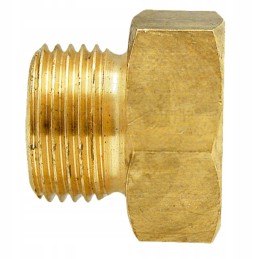Žalvarinis lizdas 1 8 vidinis 3 8 išorinis 20 mm