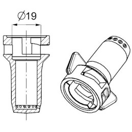 Rsm 7 skylių sys hardi 4 angų lentelių rinkinys