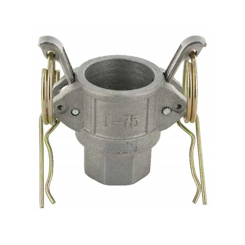 Camlock d 3 4 sriegis aliuminio