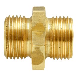 Žalvarinė dvipusė jungtis 3 8 25mm