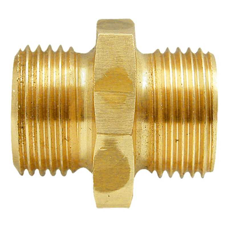 Žalvarinė dvipusė jungtis 3 8 25mm